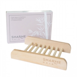 Подставка из бамбука под твердые шампуни и кондиционеры Sharme Hair